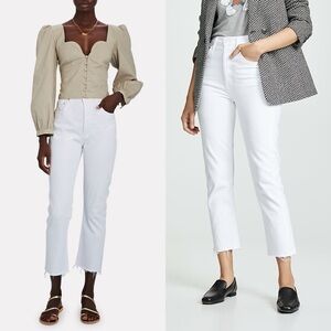 Agolde Riley High-Rise Straight Cropped Jeans